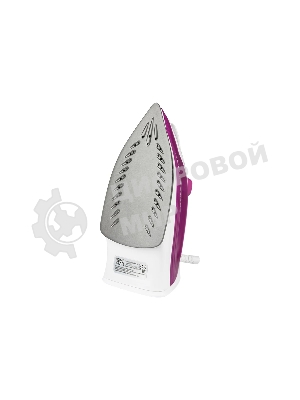Утюг Homestar HS-4007 1800 Вт, пар, спрей, самоочистка, тефлоновая подошва, белый/фиолетовый