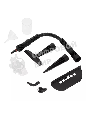 Пароочиститель ручной KITFORT KT-9138-3 черно-желтый, 1050 Вт