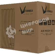 Компьютерный корпус AeroCool/Formula Air Mesh G1 белый без БП mATX 1x80мм 2xUSB 2.0 1xUSB3.1 audio bott PSU