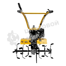 Мотоблок Denzel DPT-370X 7 л.с., диск.сцеп, шир 90 см, глуб 35 см, фрез 3х4, ВОМ, передачи 3В/1Н