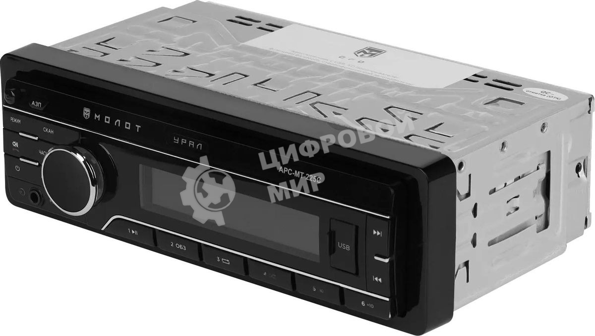 Автомагнитола URAL МОЛОТ АРС-МТ 225С