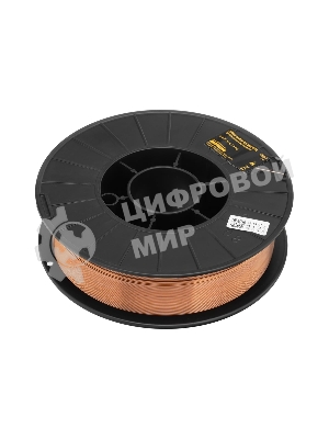 Омедненная проволока Denzel ER70S-6, диам. 0,8 мм, 5 кг, диам. катушки D200