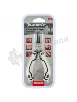 Круглогубцы Matrix Mini, 125 мм, авторазжим, PRO