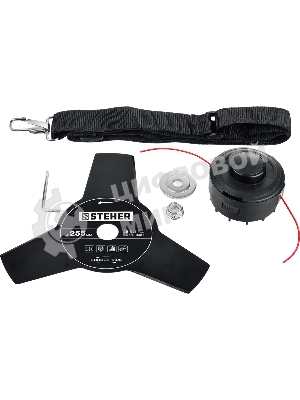 Сетевой триммер STEHER 1300 Вт коса сетевая, ш/с 38/25 см