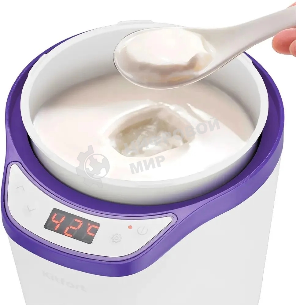 Йогуртница Kitfort КТ-2077-1 фиолетовый