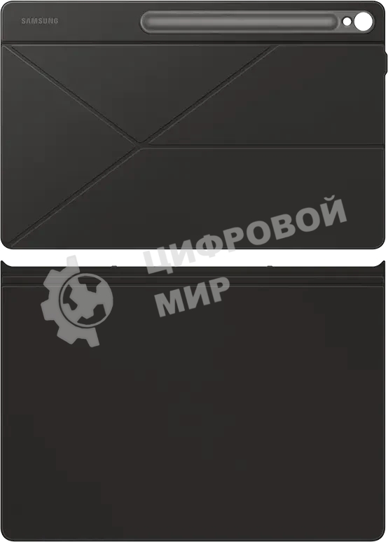 Чехол Samsung для Samsung Galaxy Tab S10 FE+ Smart Book Cover поликарбонат/полиуретан черный (EF-BX620PBEGRU)