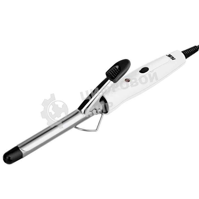 Щипцы для завивки волос HITT HT-6407 белый/черный, 16 мм, 190 °C, 1 режим