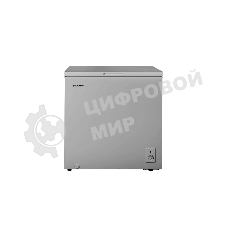 Морозильный ларь Kraft BD(W)-230SRX серебристый, 214л