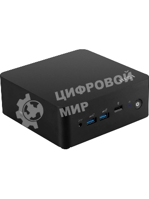 Мини ПК MSI Cubi NUC 1M-044XRU Core 5 120U (1.4) 16Gb SSD 512Gb Graphics CR без ОС 2xGbitEth WiFi BT 120W черный (9S6-B0B111-409)