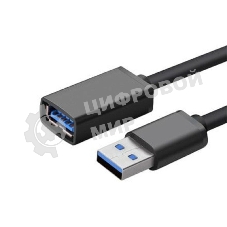 Кабель Bion удлинительный USB 3.0 AM/AF, 3 м, черный BXP-CCP-USB3-AMAF-030M