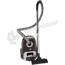 Пылесос Hyundai HYV-B4055 темно-коричневый, 380/2000 Вт, уборка сухая, пылесборник мешок 2.5 л