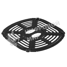 Аэрогриль Sakura SA-7677BK черный, 1200 Вт, 4 л, механическое управление, 9 программ