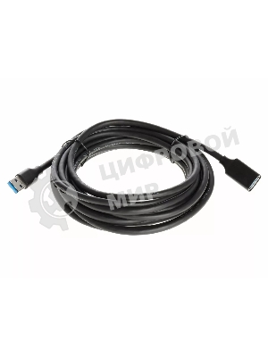 Кабель удлинительный USB3.0 Am-Af 5m Telecom черный (TUS708-5M)