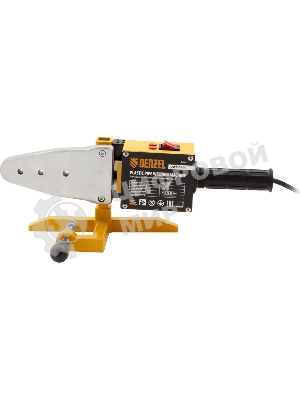 Аппарат для сварки пластиковых труб Denzel DWP-1500 1500Вт 260-300С компл насадок 20-63мм