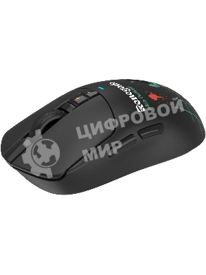 Мышь беспроводная/проводная A4Tech Bloody R72 Ultra Duo черный/рисунок, 20000 dpi, радиоканал, USB, кнопки - 7