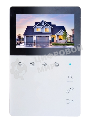 Видеодомофон Tantos Elly-S белый