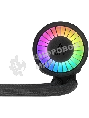 Жидкостная система охлаждения Arctic Cooling Liquid Freezer III Pro 360 ARGB Multi Compatible ACFRE00184A черный 120мм алюминий+медь 3000rpm 4-pin