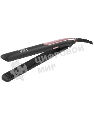 Выпрямитель для волос Homestar HS-8017 черный, 25 мм, 210 °C, 1 режим