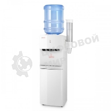 Кулер для воды AEL LC-AEL-420, верхняя загрузка, нагрев 85 °С, охлаждение 10 °С, белый