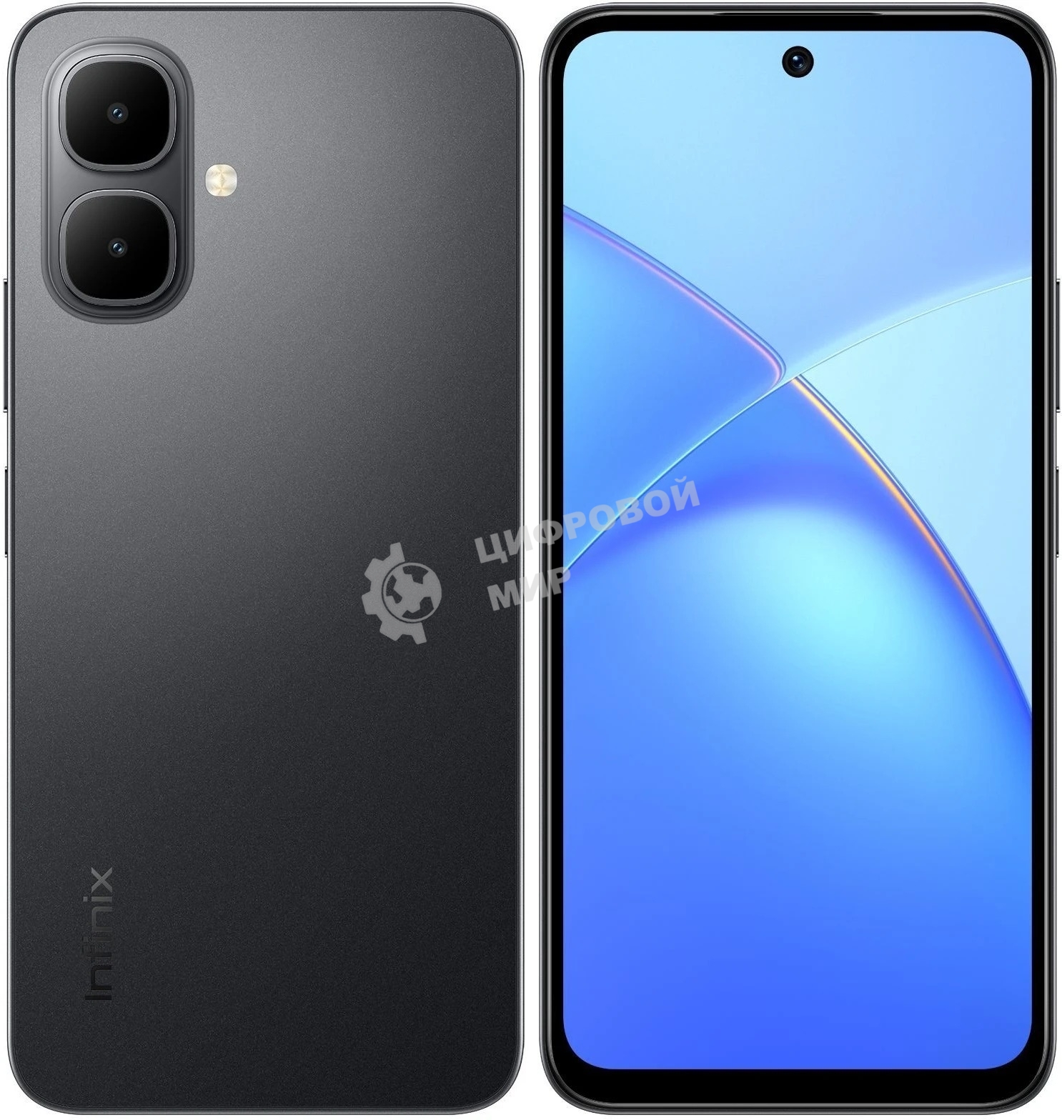 Смартфон Infinix Smart 10 3/64Gb черный