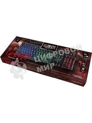 Клавиатура Qumo Dragon War Unicorn K01 проводная, USB Type-A, чёрный