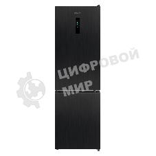 Холодильник Nordfrost RFC 390D NFXd темная нержавеющая сталь двухкамерный 240/95л морозилка снизу