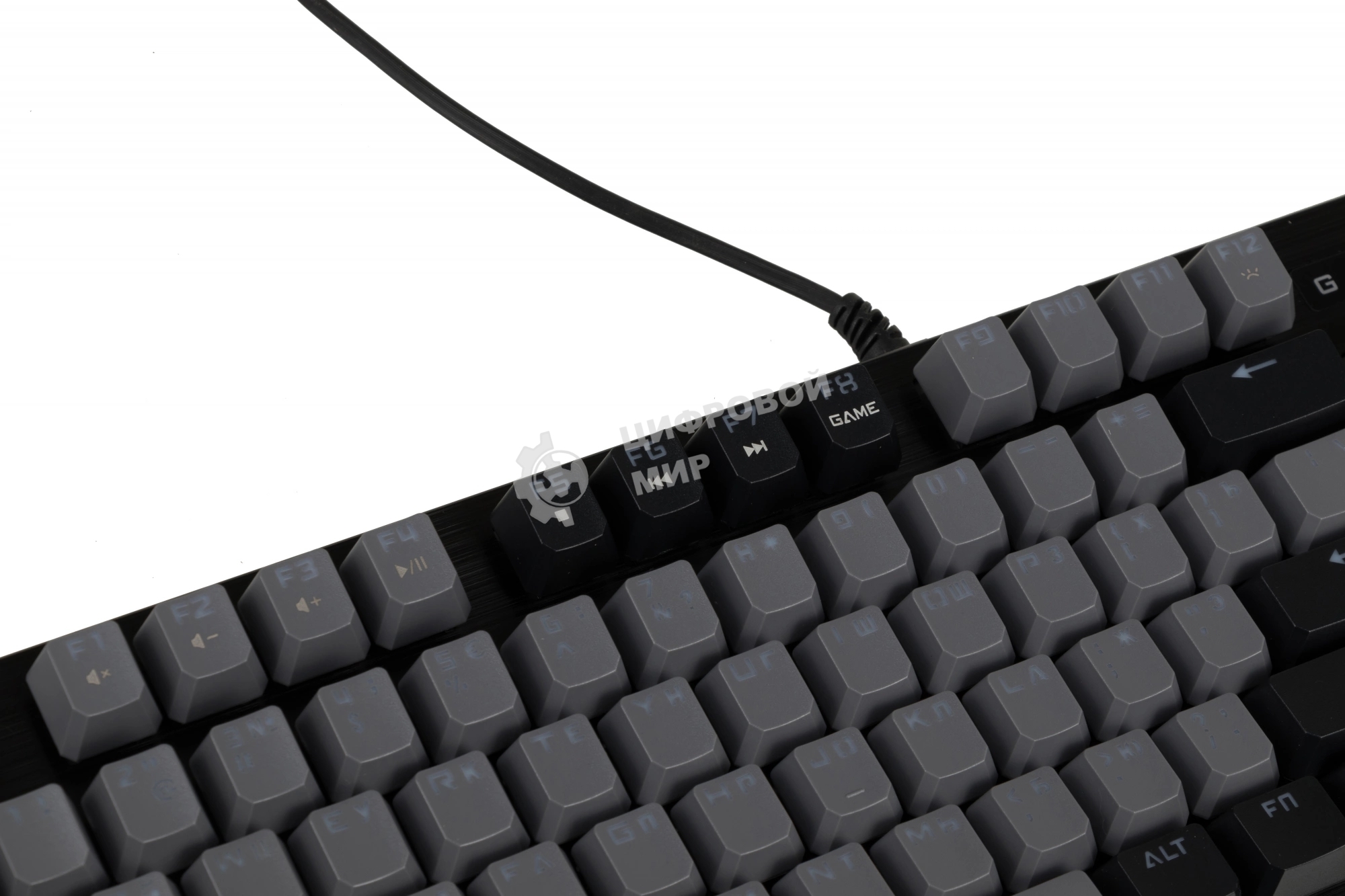 Клавиатура проводная A4Tech Bloody B828N USB черный/серый