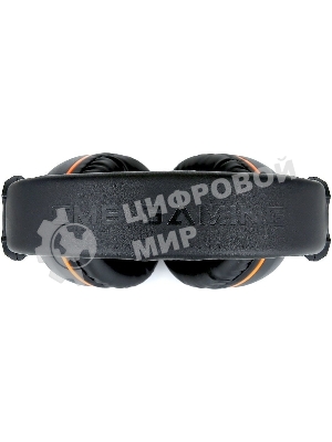 Гарнитура Gembird MHS-G100 чернцый/оранжевый, проводная