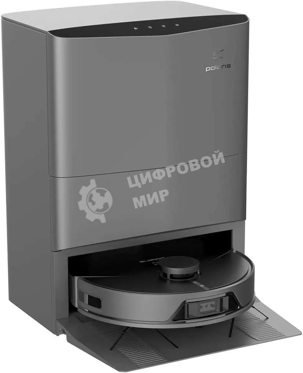 Пылесос-робот Polaris IQ Home PVCRAC 7750 65Вт графит (в компл.:2мешка)