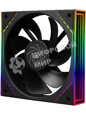 Кулер для корпуса Thermalright TL-M12R Reverse (124x120x25mm, 4-pin PWM, ARGB, 42.6CFM, 23.2dBA, 1500RPM, черный)