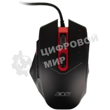 Мышь проводная Acer Nitro NMW120 черный/красный, 4200dpi, USB, кнопки - 8