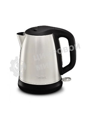 Электрочайник Tefal KI270D30 серебристый, 1.7 л, 2400 Вт, скрытый нагревательный элемент