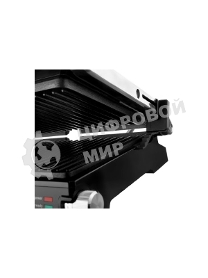 Гриль-пресс электрический BRAYER BR2005, 2000 Вт, антиприг.покр.пласт 34x23,5 см, темп 230 С,рег.выс