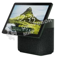 Умная колонка Яндекс Станция Дуо Макс, Zigbee, с дисплеем, 60Вт, с голосовым ассистентом Алиса на YaGPT, зеленый