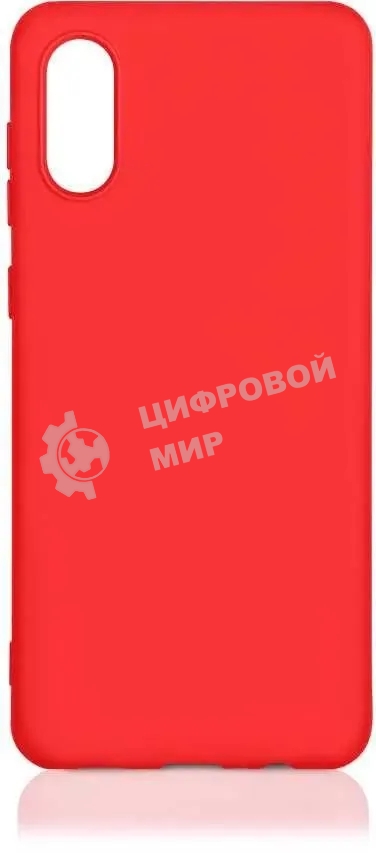 Чехол (клип-кейс) DF sOriginal-27, для Samsung Galaxy A02, красный df soriginal-27 (red)