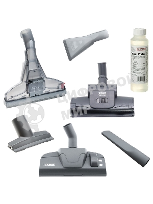 Пылесос моющий Thomas 788561 Twin XT серый, 320/1700 Вт, уборка сухая/влажная, пылесборник аквафильтр, 1.8 л