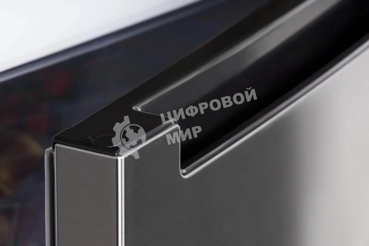 Холодильник Nordfrost NRB 162NF X нержавеющая сталь двухкамерный 205/105 л морозилка снизу