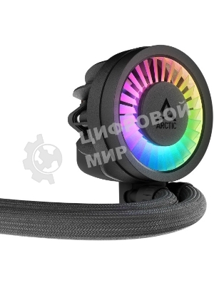 Жидкостная система охлаждения Arctic Cooling Liquid Freezer III Pro 360 ARGB Multi Compatible ACFRE00184A черный 120мм алюминий+медь 3000rpm 4-pin