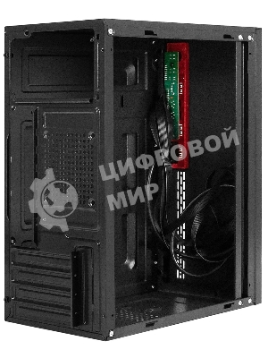 Компьютерный корпус Minitower ExeGate EX299263RUS BAA-403U-UNS500 (mATX, БП UNS500 с вент. 12см, 2хUSB/1хUSB 3.0, HD Audio, черный)