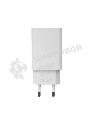 Сетевое зарядное устройство MORE CHOICE (4620202555731) NC07a СЗУ 1USB 2.0A для Type-C, белый
