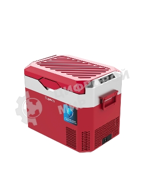 Холодильник автомобильный бордовый Бирюса НС-30P3