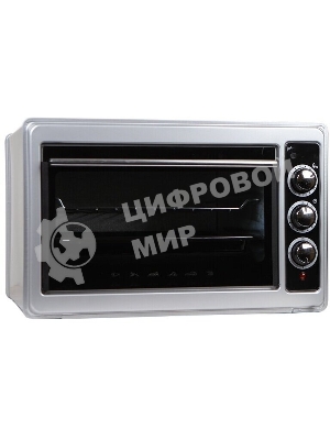 Мини-печь Delta D-0123 серая с тэном повыш. мощности,1300 Вт,37 л,2 нагреват. эл, с термостатом