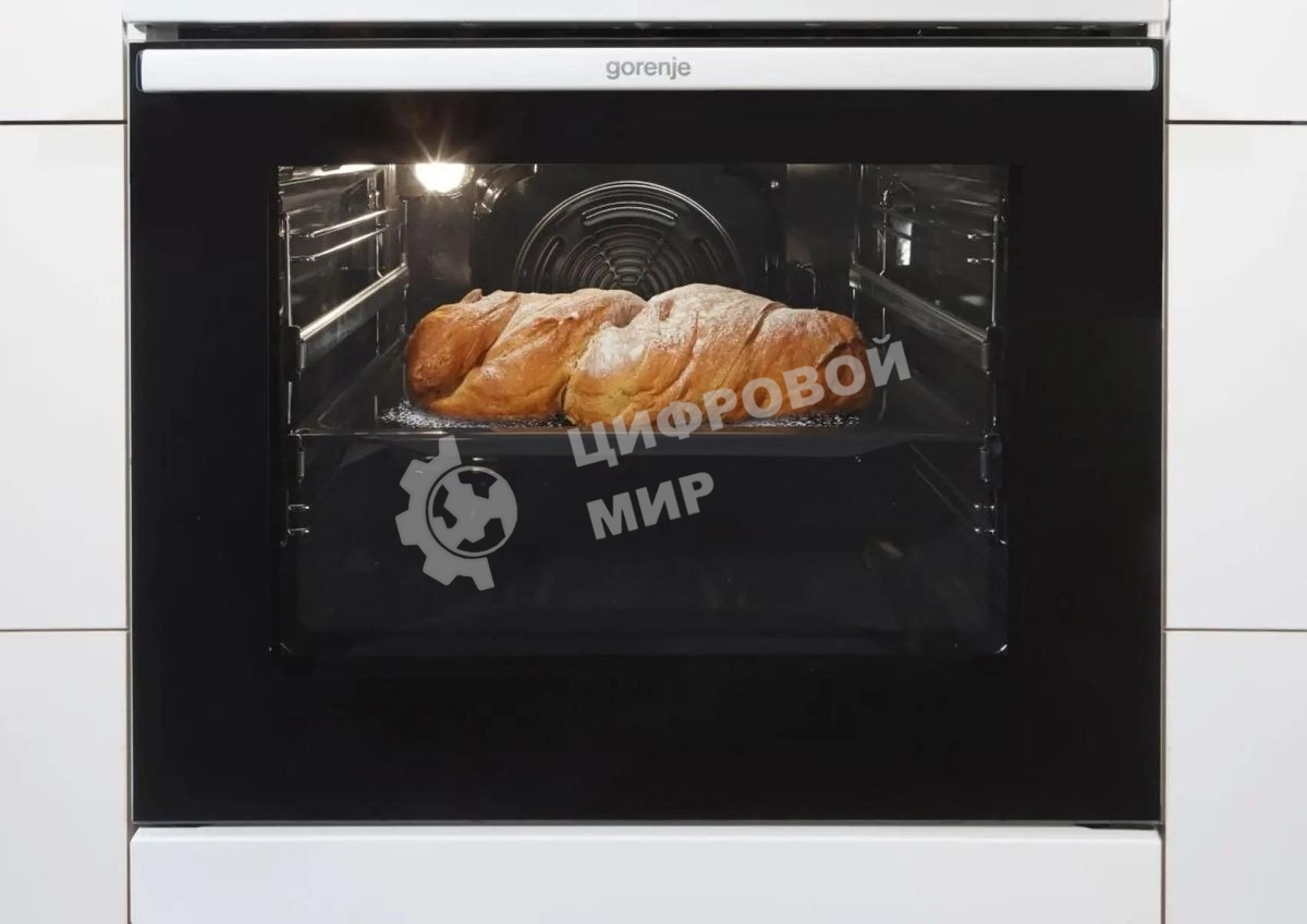 Плита электрическая Gorenje GECS5C70WA белый, конфорок 4 электрических, духовка 70 л, 50 см x 85 см x 59.4 см