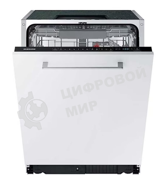 Встраиваемая посудомоечная машина Samsung DW60A6092BB/WT, черный, 59.8 см, 14 компл., 46 дБ, класс A