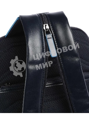 Рюкзак слинг мужской Piquadro Blue Square CA6589B2/BLU2, кожа, темно-синий