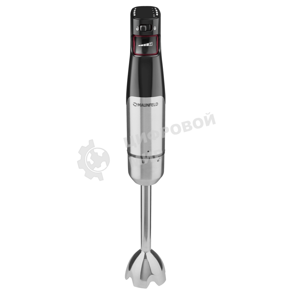Блендер погружной Maunfeld MF-123SB PRO черный, 1000 Вт