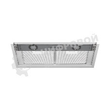 Вытяжка встраиваемая Kuppersberg Francesca 60, ширина 60 см, отвод/рециркуляция, 850 м3/час, электронное кнопочное управление, 3 скорости, светодиодное освещение 2х3,5 Вт, металлический жироулавливающий фильтр, 62 дБ, стальной