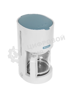 Кофеварка капельная Ariete 00M139401AR0 белый, молотый, 1,2 л., 900 Вт