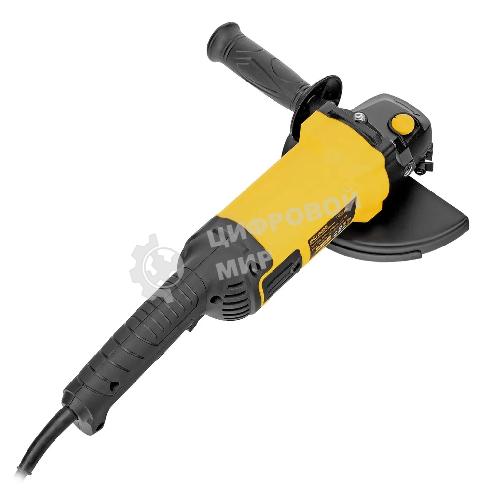 Машина шлифовальная угловая Denzel AGL180-2000, 2000 Вт, 180 мм, 8500 об/мин