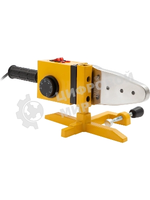 Аппарат для сварки пластиковых труб Denzel DWP-1500 1500Вт 260-300С компл насадок 20-63мм